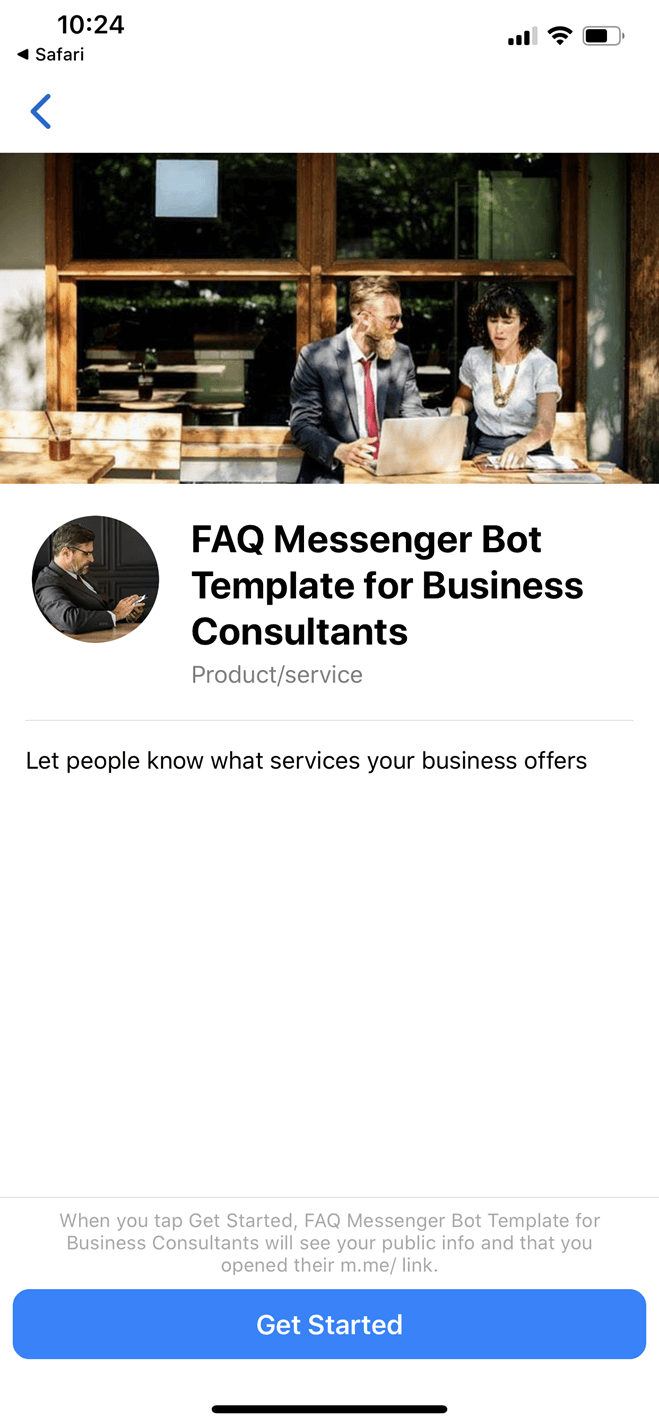 Faq Bot Editable Template FAQ Messenger Bot Template for Business Consultants - Botmakers